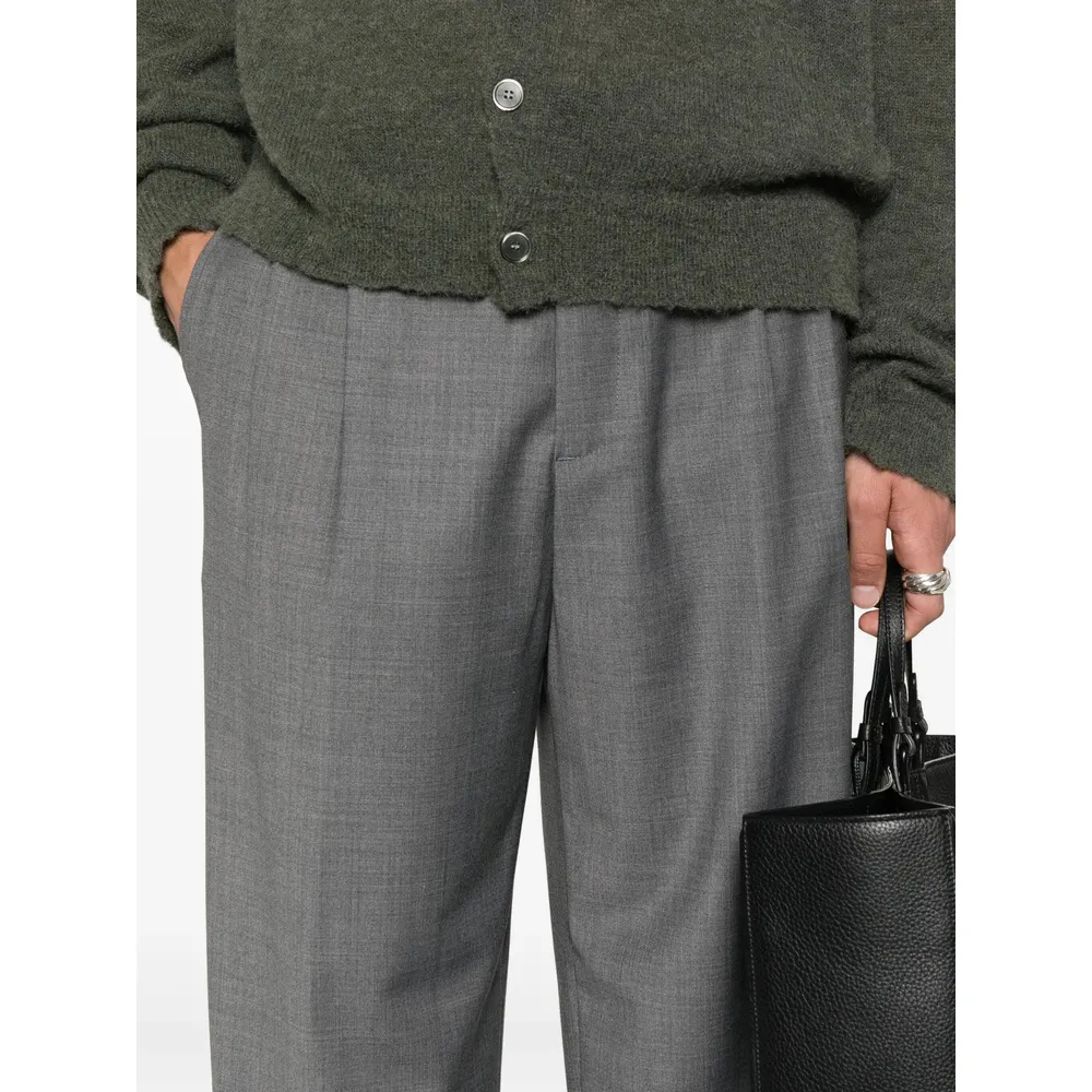 Pleat-Detail Trousers
