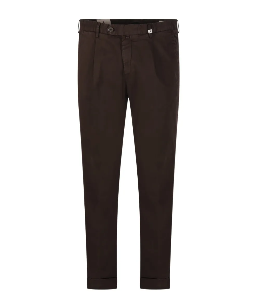 Cuffed-Hem Trousers