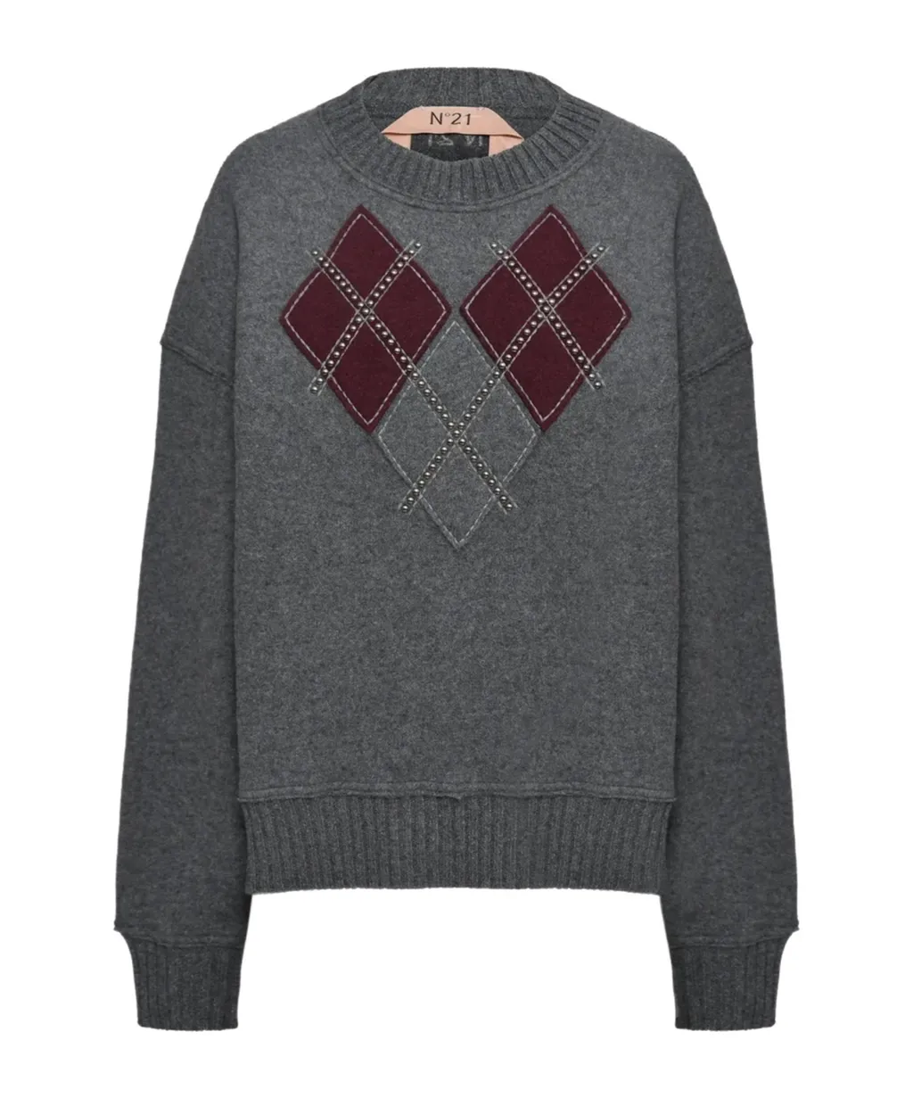 Diamond Pattern Sweater