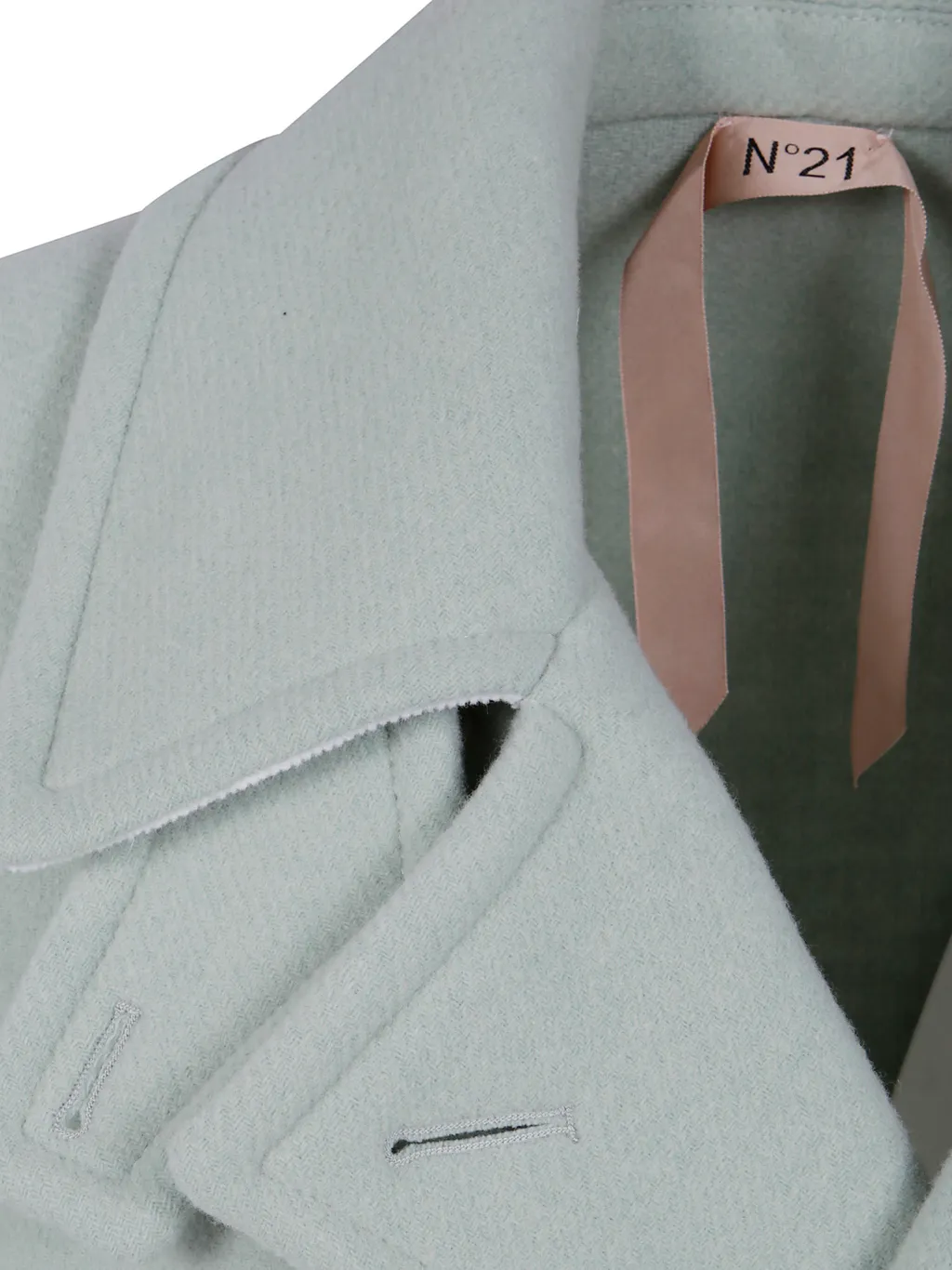 Double-Breasted Wool Coat
