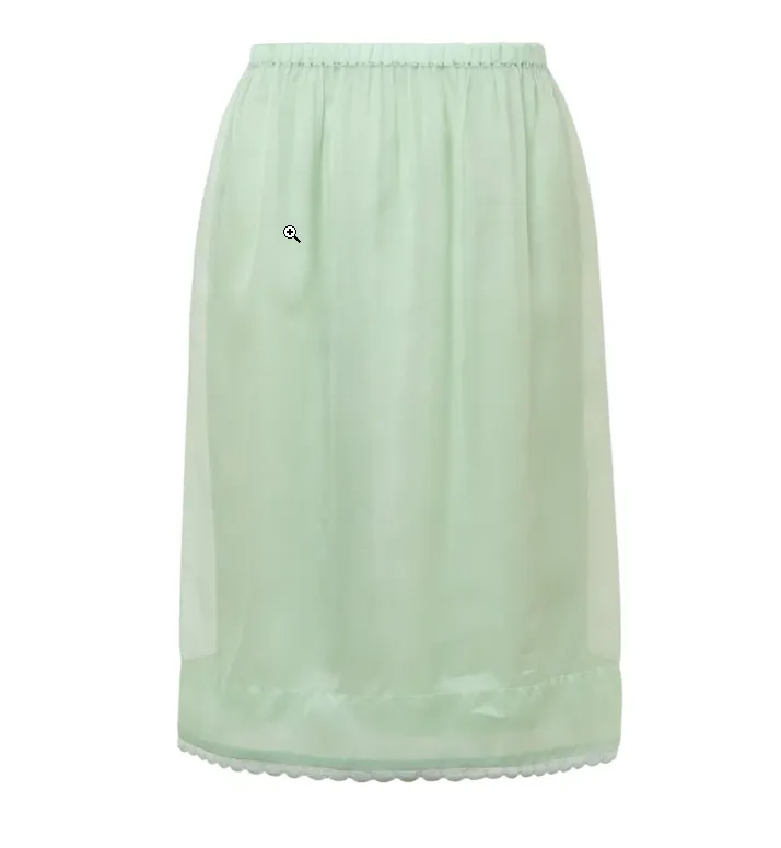 Scalloped Midi Skirt
