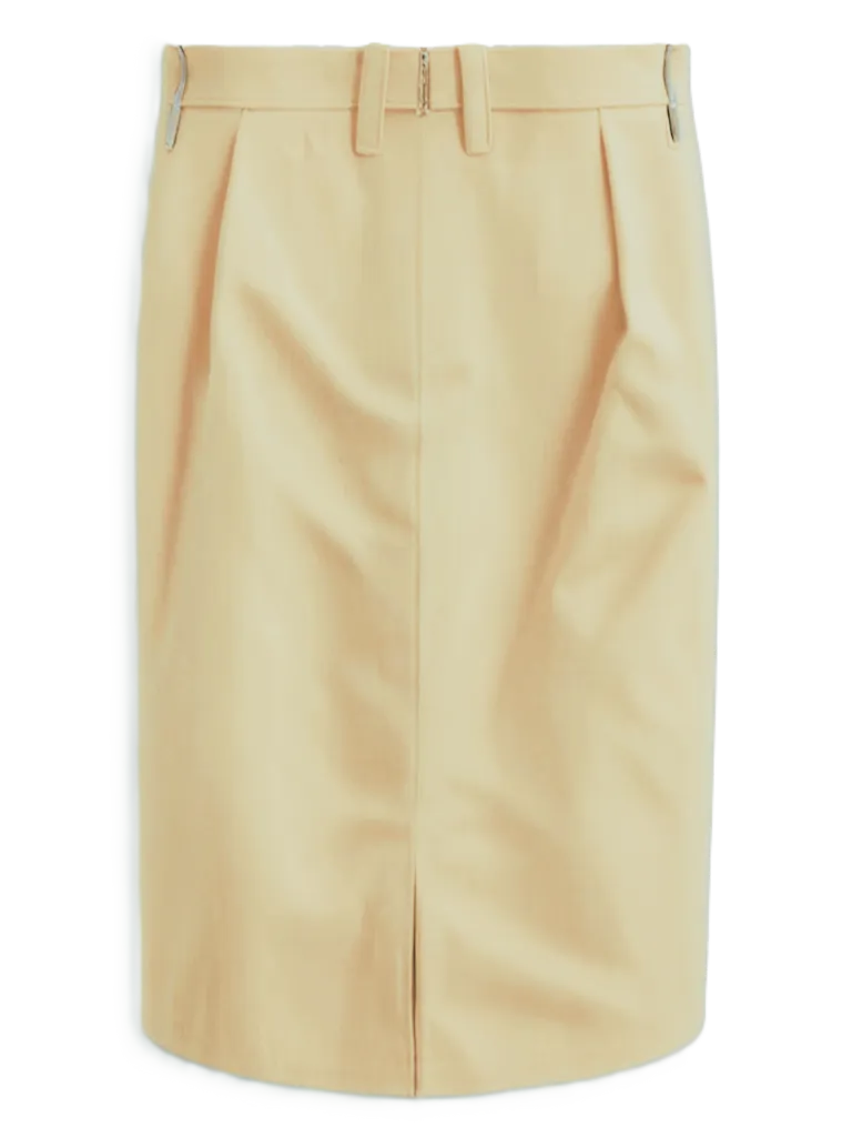 Satin Midi Skirt