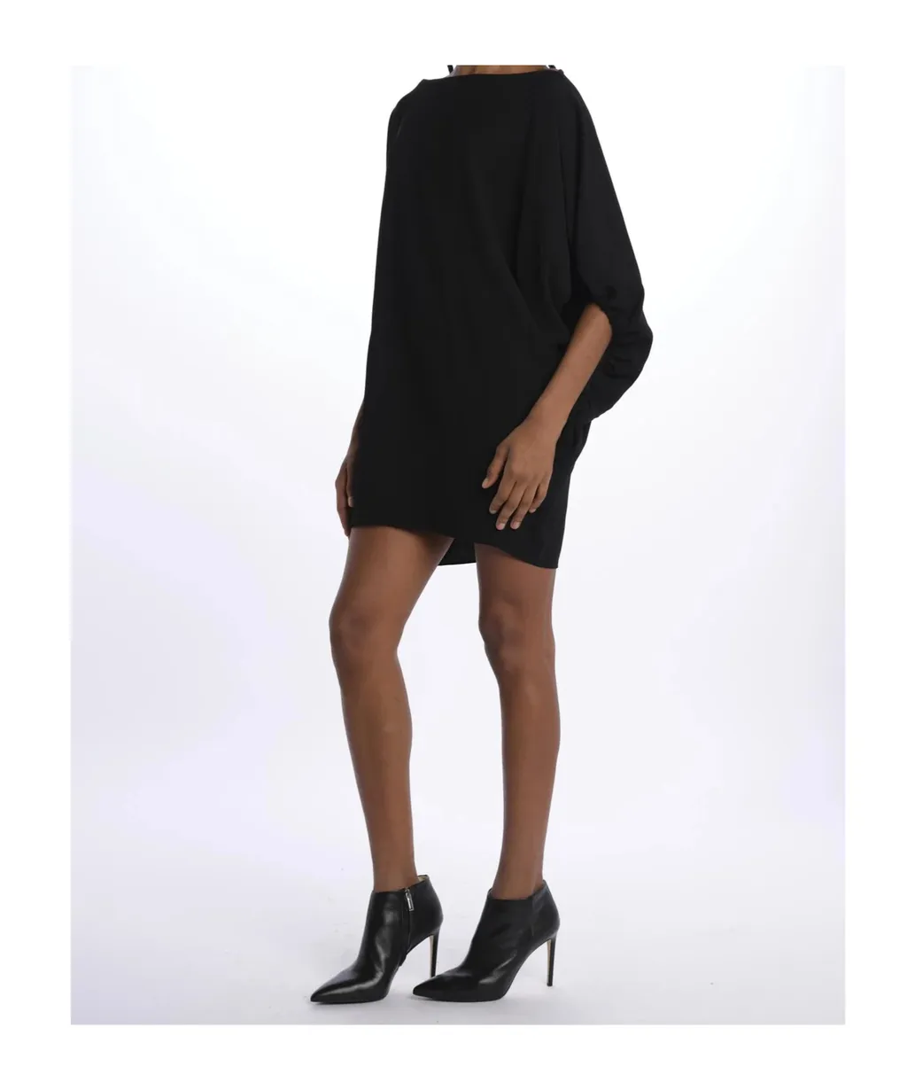 Draped Mini Dress