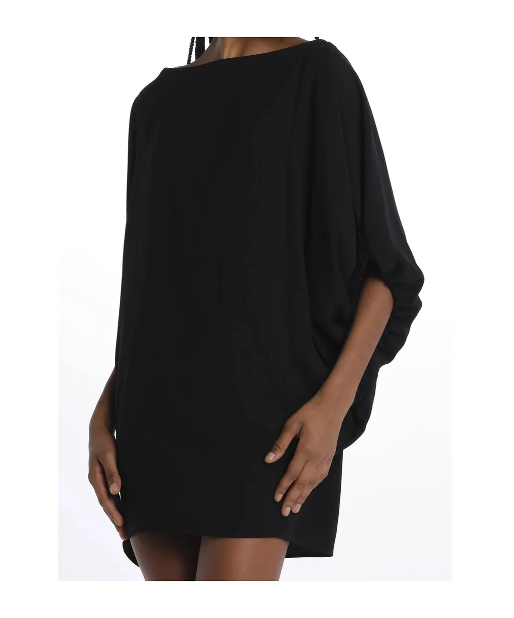 Draped Mini Dress