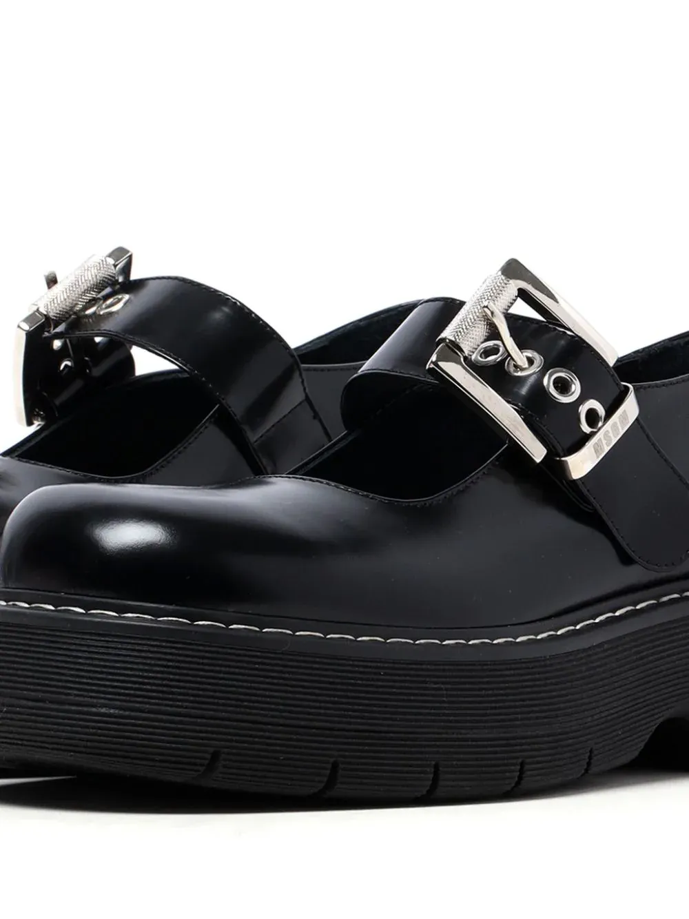 Buckle Platform Mary Jane Shoes