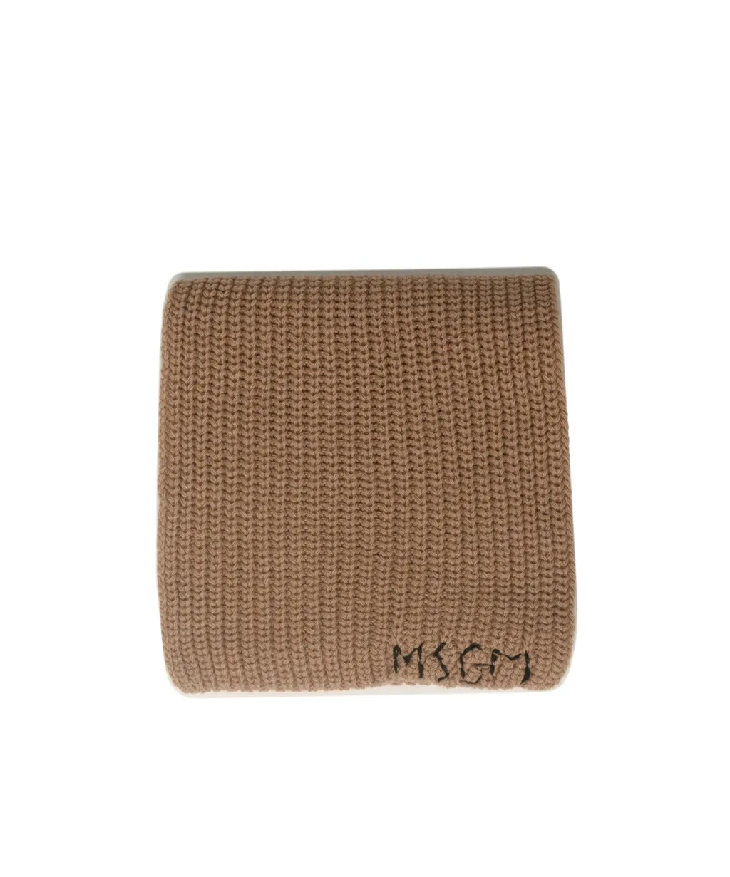 Logo Knitted Scarf