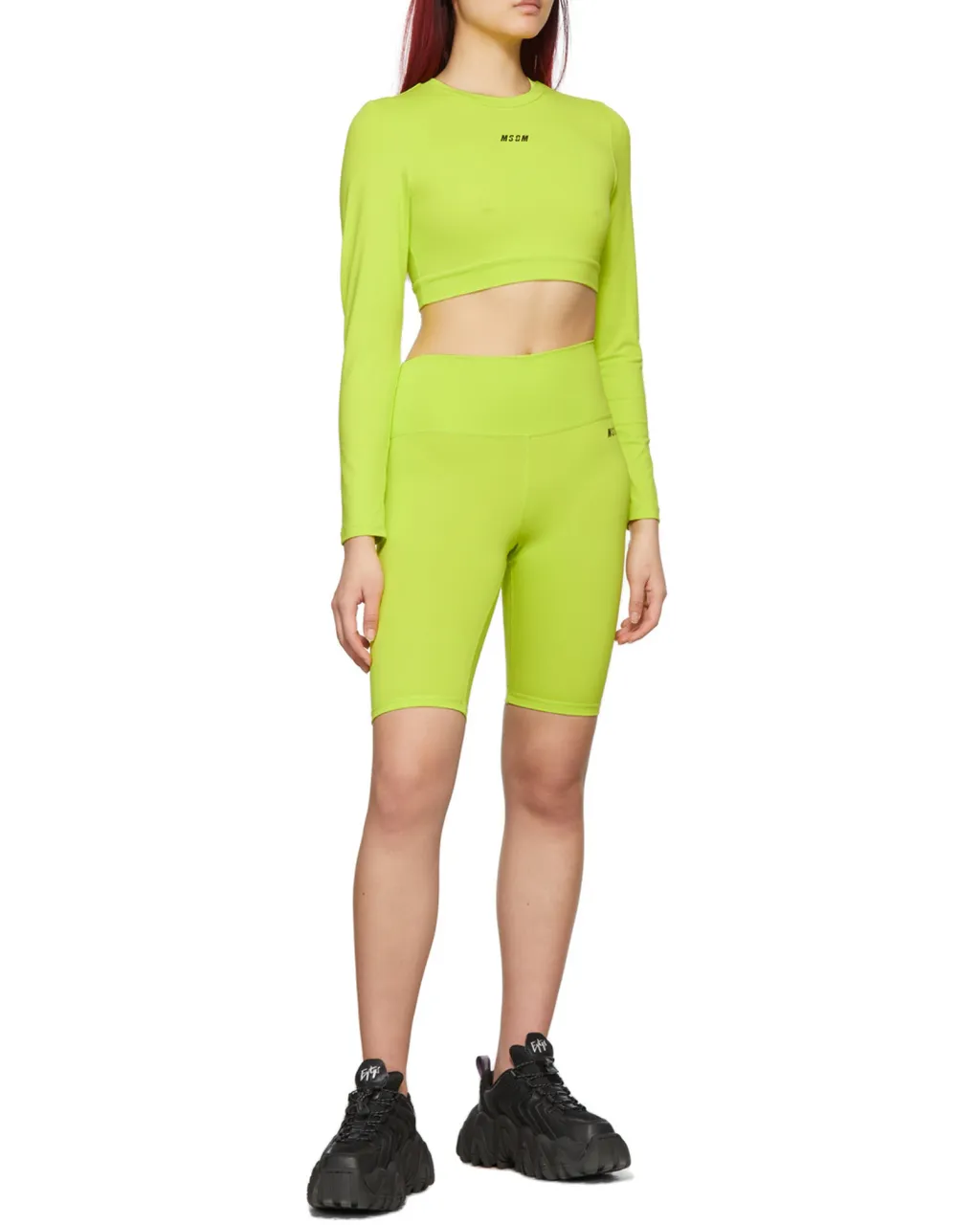 Long Sleeved Cropped T-Shirt