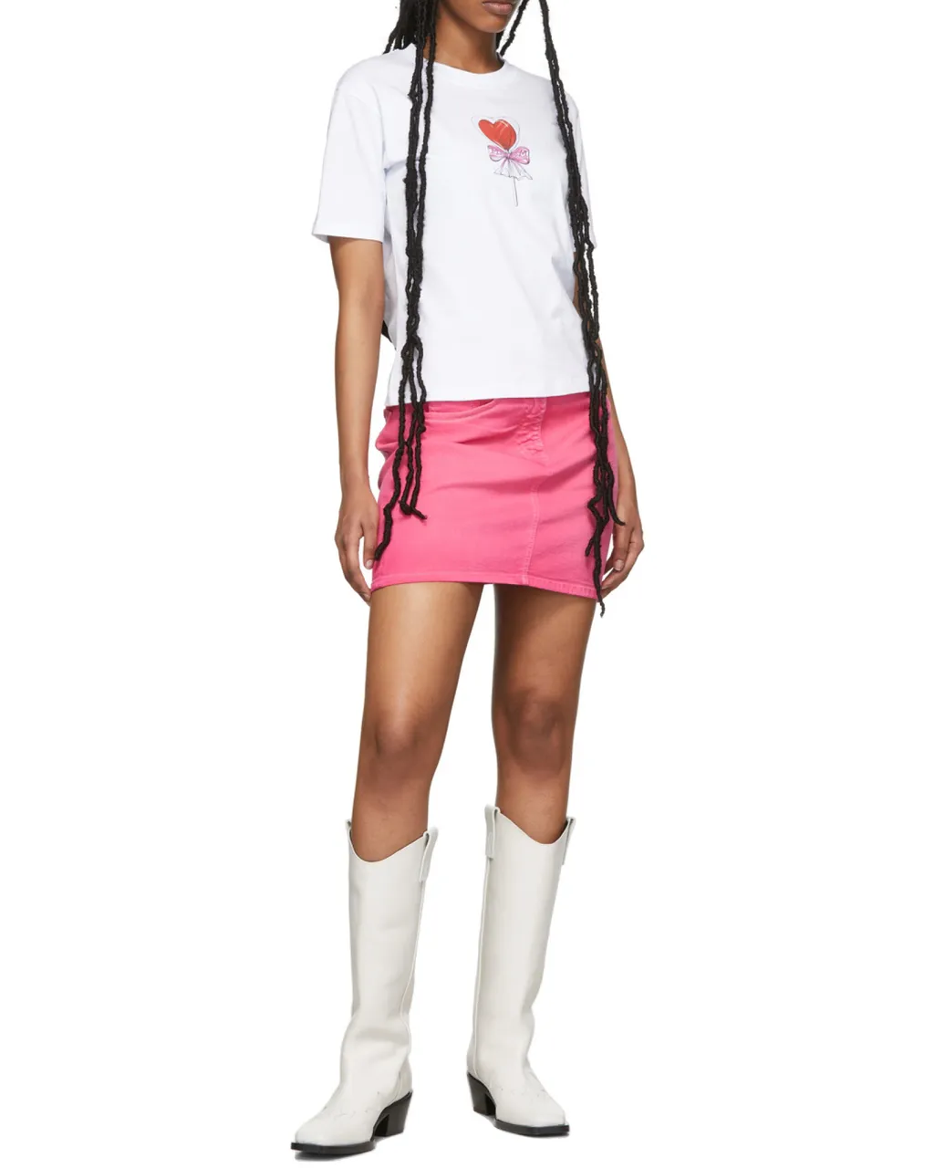 Logo Printed Skirt