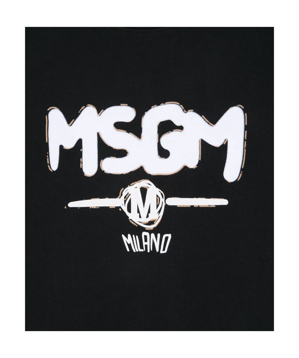 Logo-Printed Crew Neck Sweatshirt