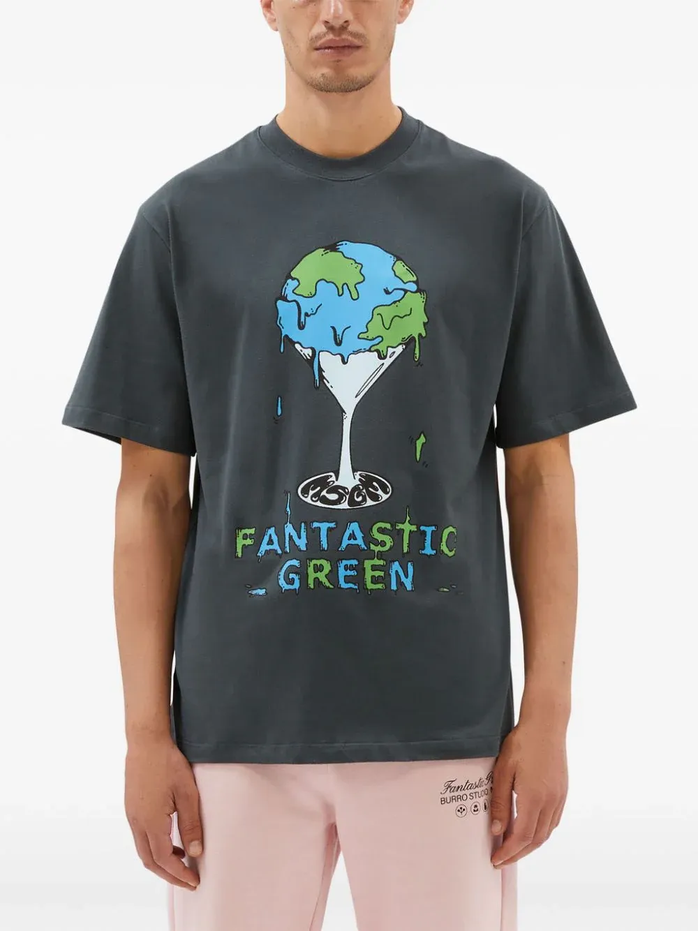 Graphic Print Cotton T-Shirt
