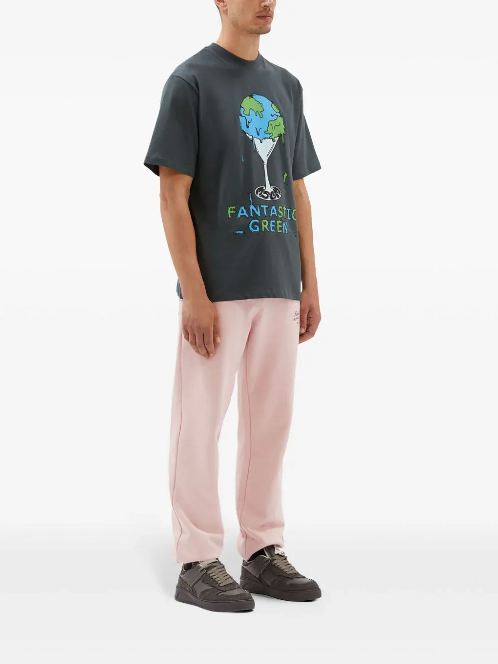 Graphic Print Cotton T-Shirt