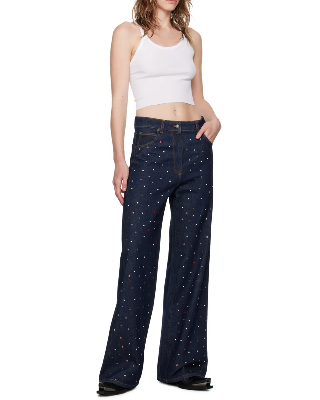 Wide-Leg Jeans