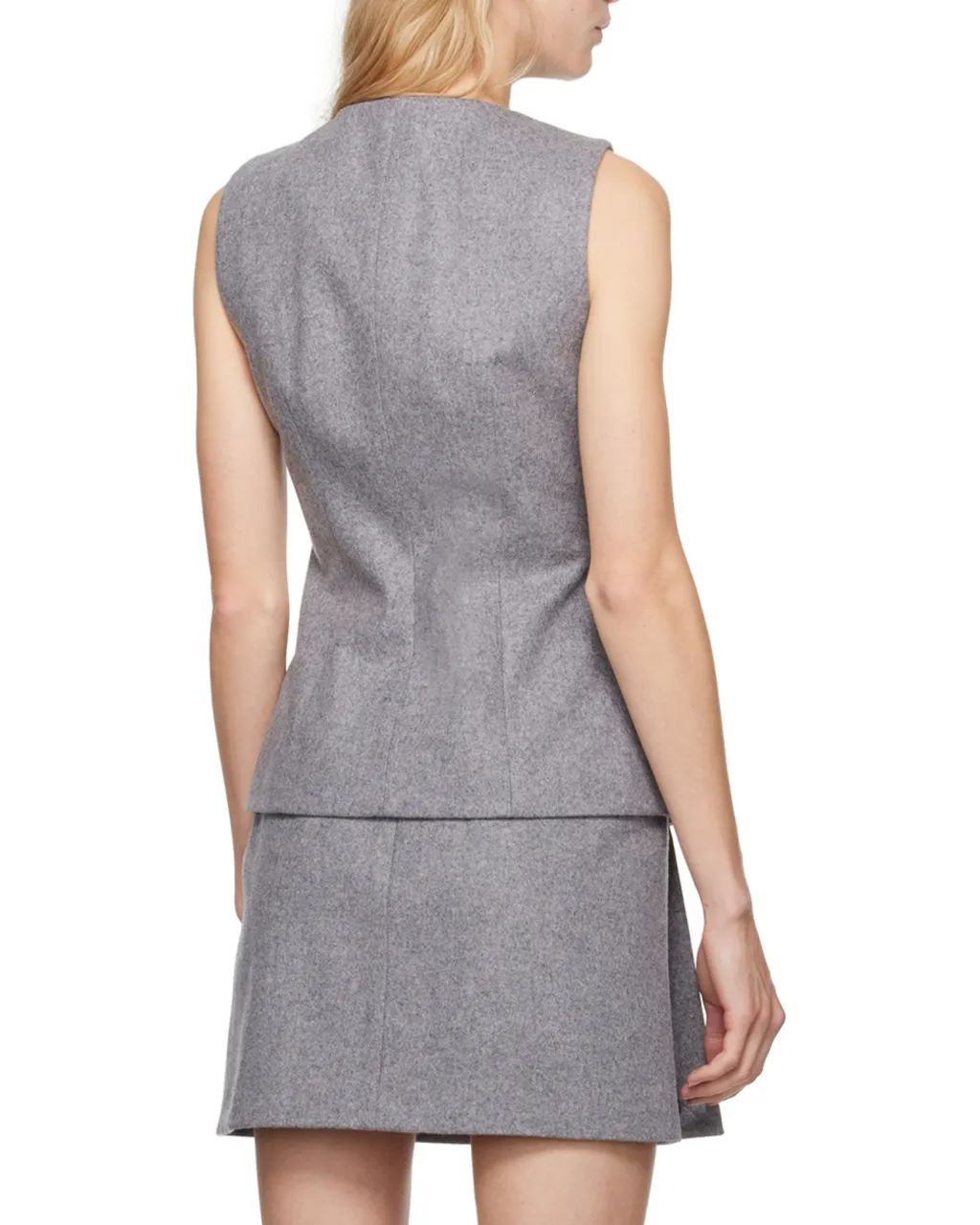 Eyelet-Detail Vest