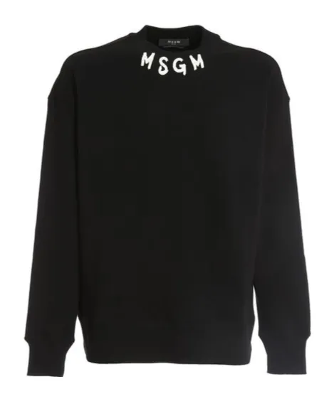 Logo Printed Crewneck Sweatshirt