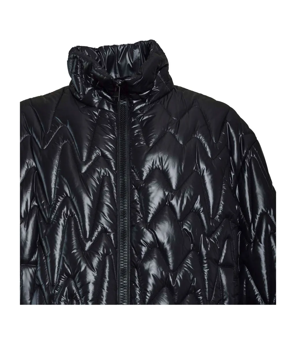 Quilted Zip-Up Padded Jacket
