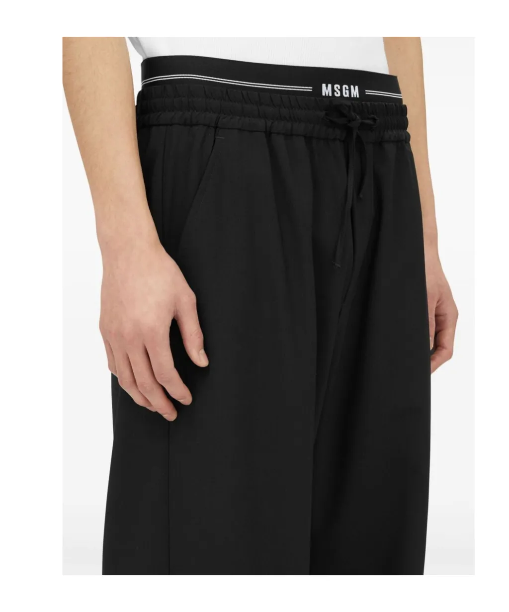 Logo Waistband Lounge Trousers