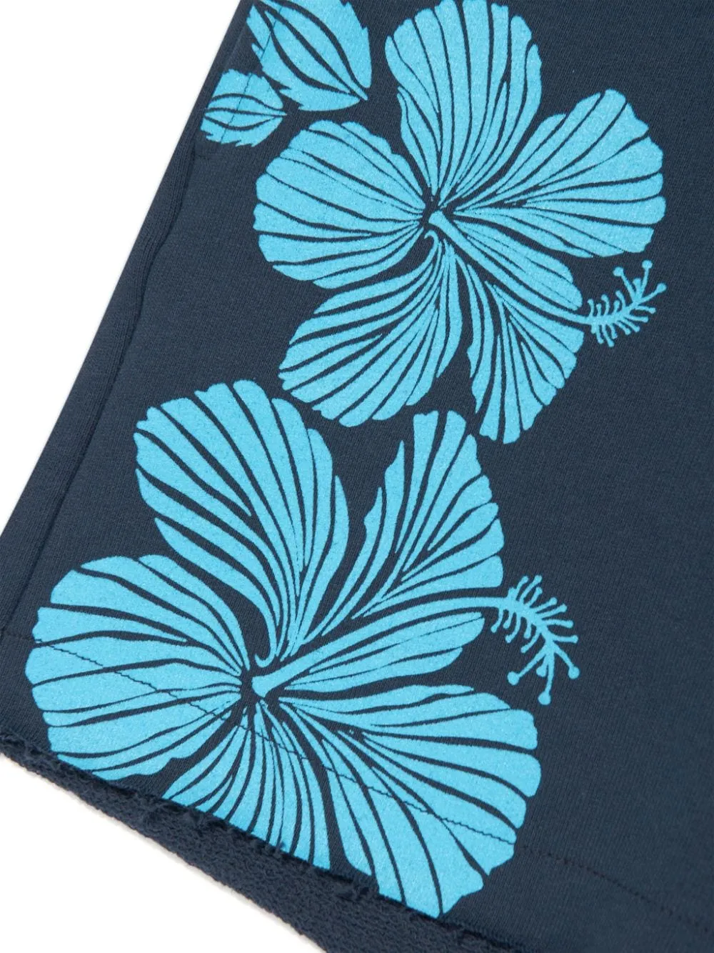Floral-Print Drawstring Shorts
