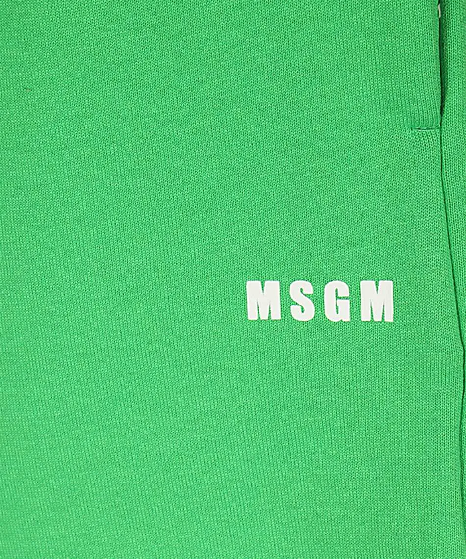 Elasticated-Waistband Logo-Detail Shorts