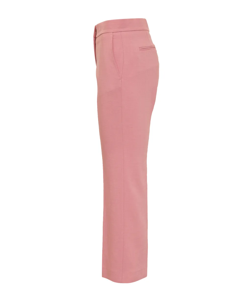High-Waisted Straight Leg Pants