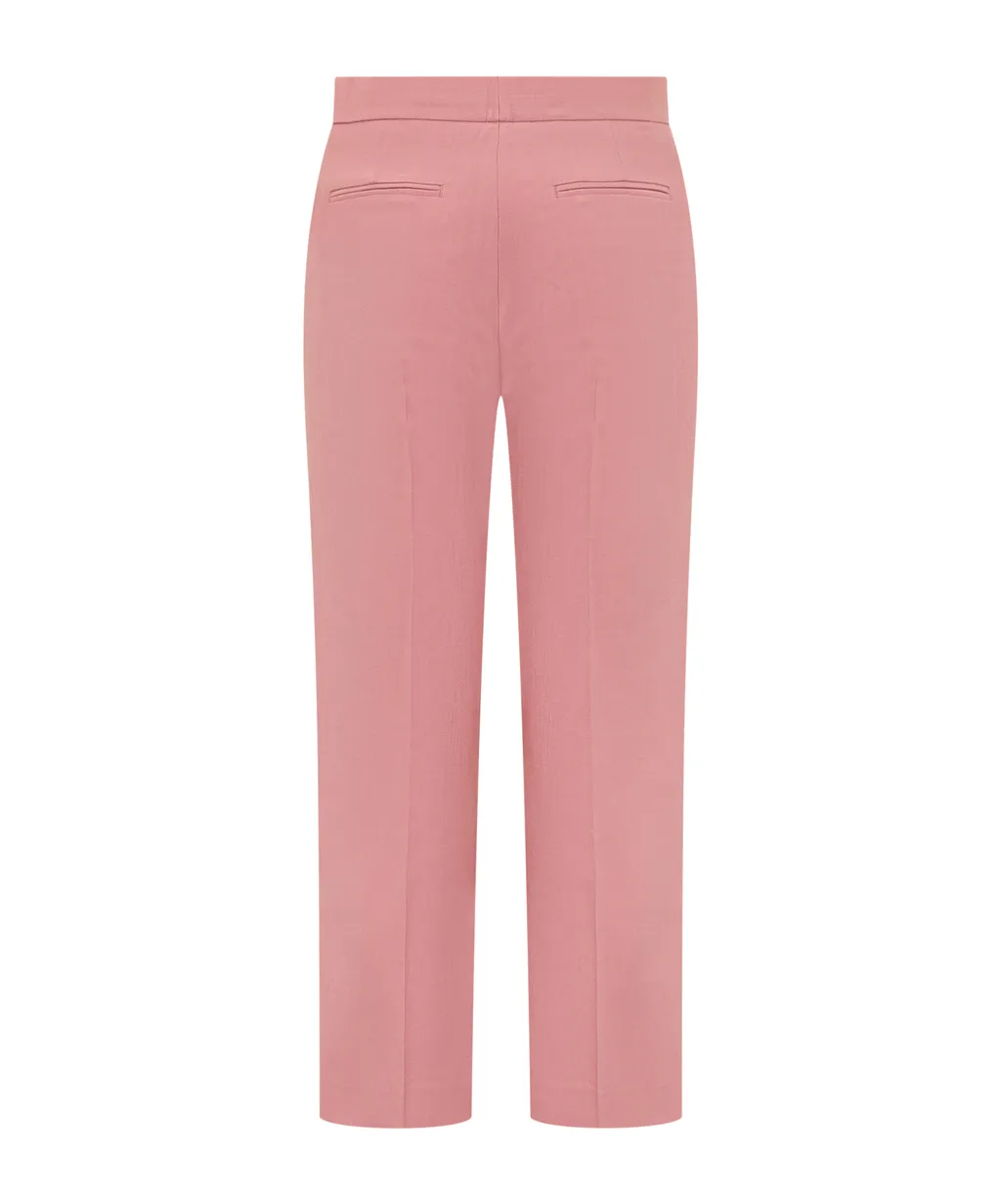 High-Waisted Straight Leg Pants