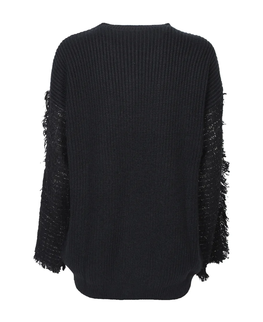 Crewneck Frayed Jumper