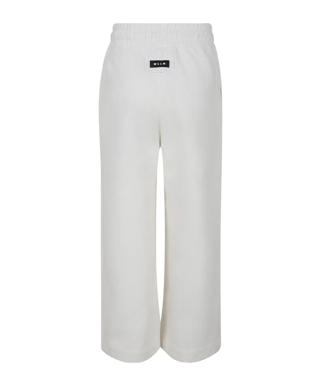 Logo-Patch Cotton Track Pants