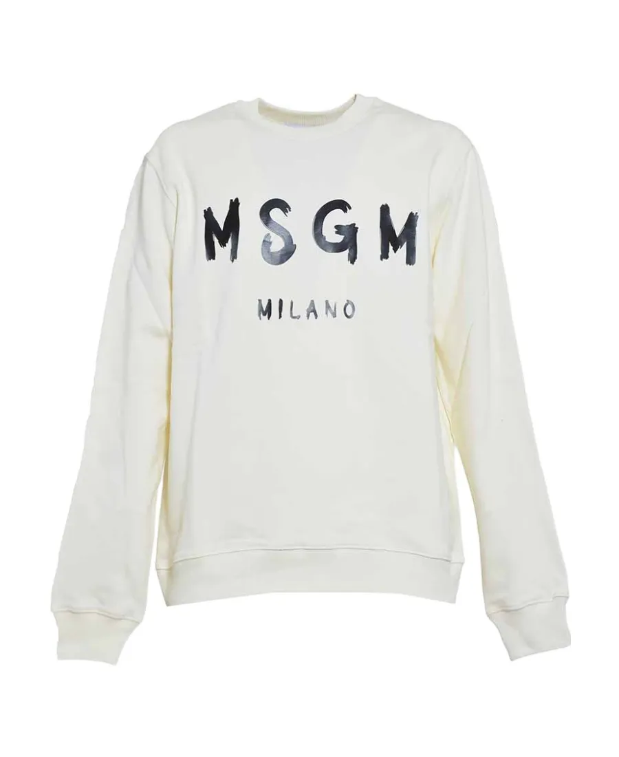 Logo Printed Crewneck Sweatshirt