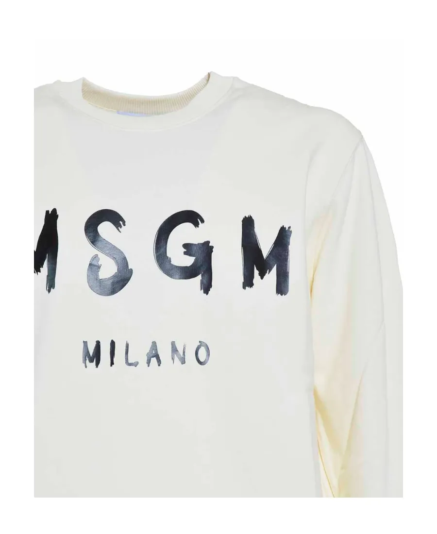 Logo Printed Crewneck Sweatshirt