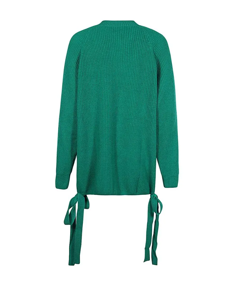 Logo Patch Knitted Cardigan