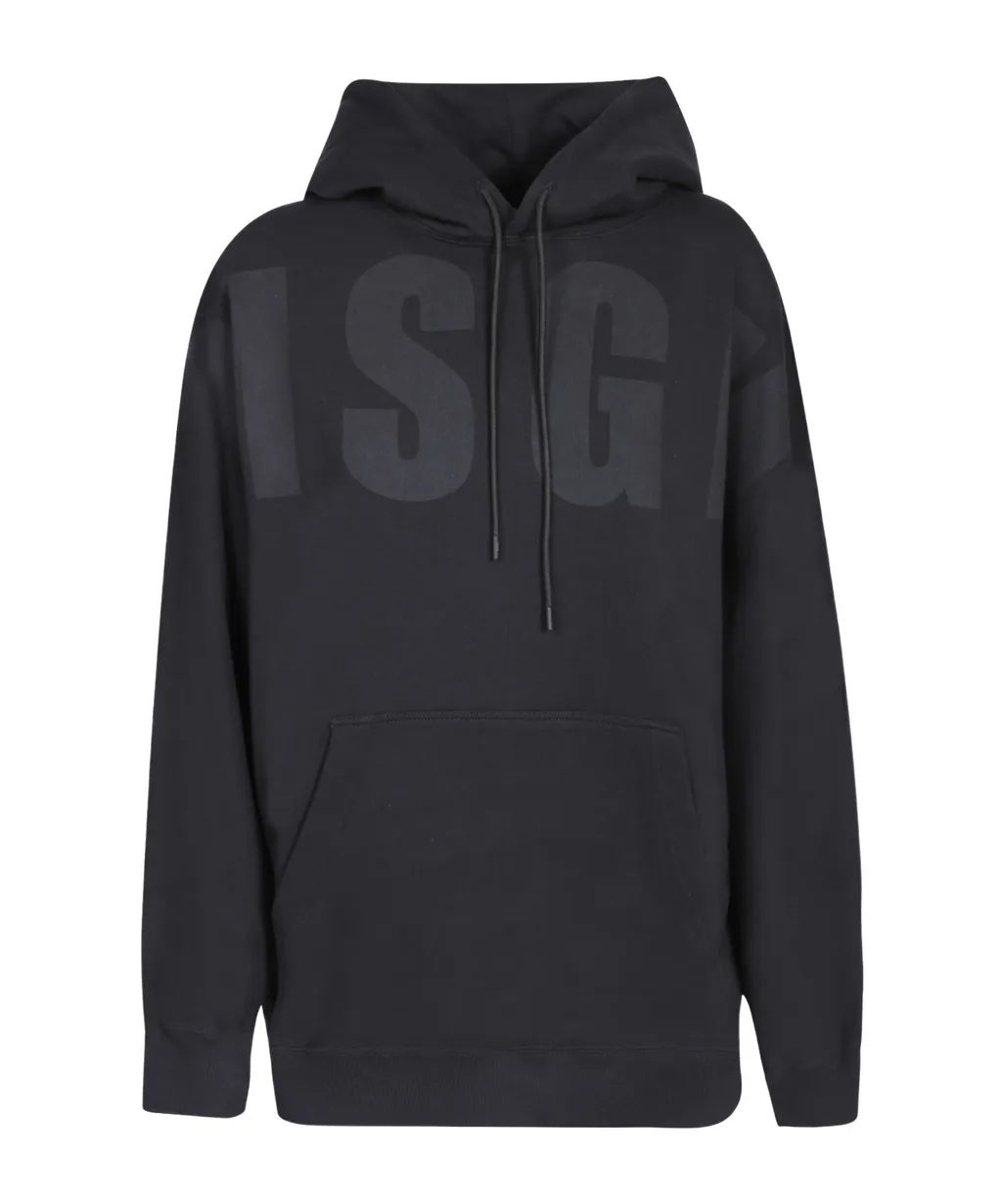 Logo Printed Drawstring Hoodie