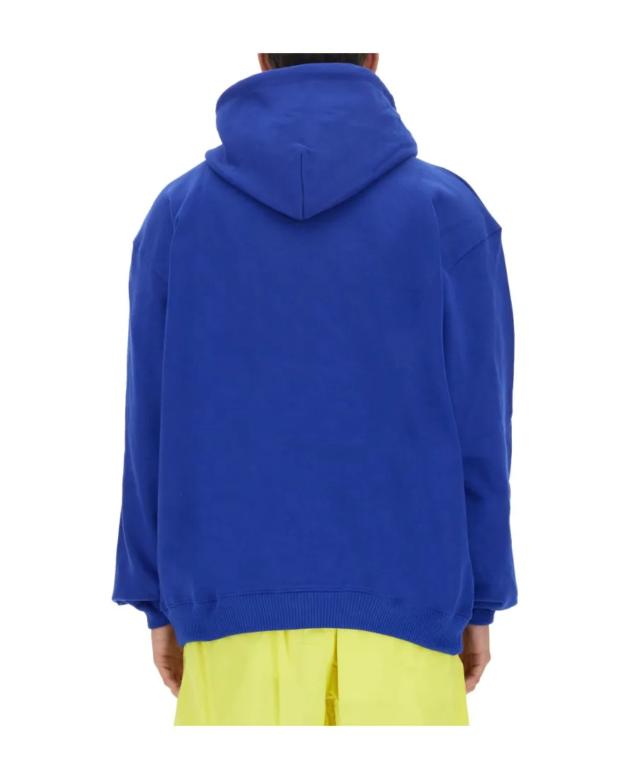 Graphic Printed Drawstring Hoodie