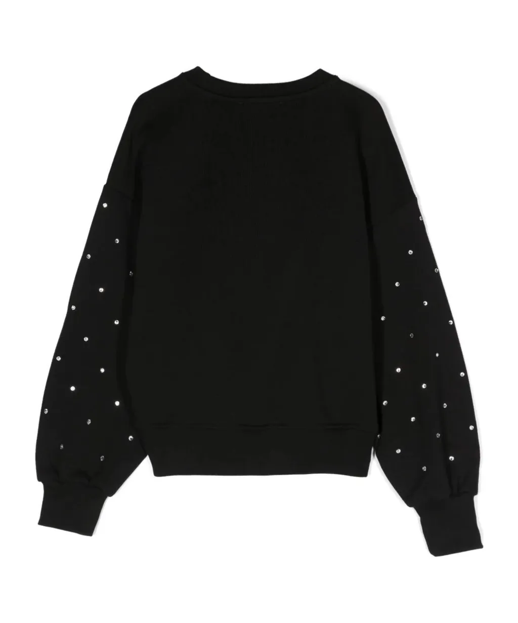 Embellished Crewneck Sweatshirt
