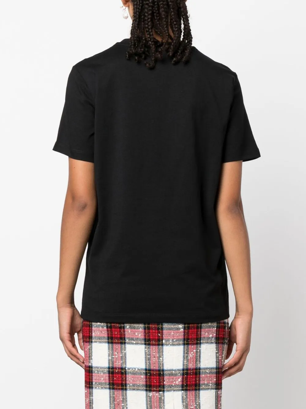 Logo-Flocked Crewneck T-Shirt