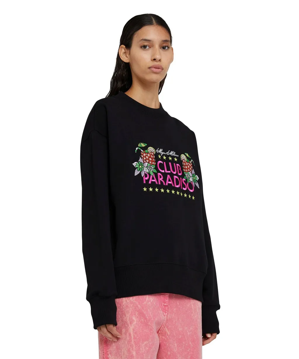 Graphic-Print Sweatshirt