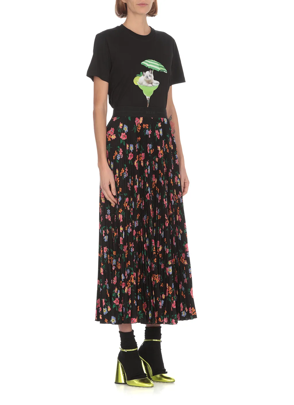 Cat Printed T-Shirt