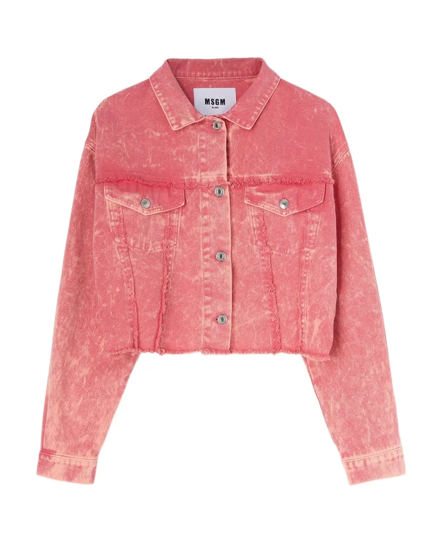 Spliced Denim Jacket