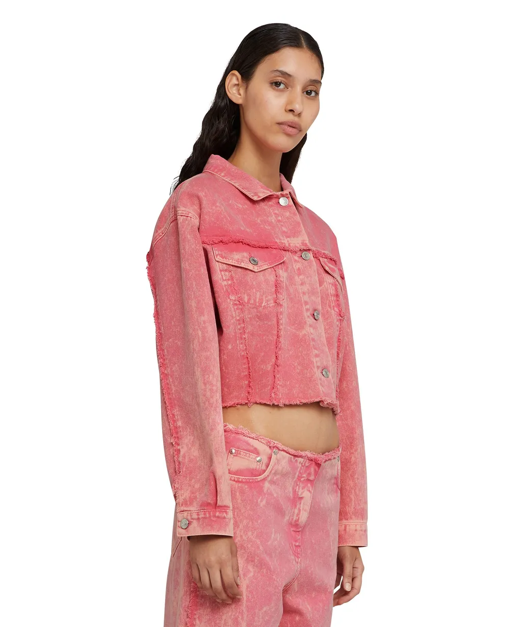 Spliced Denim Jacket