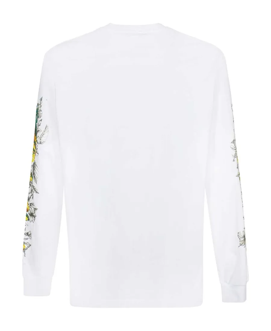 Long-Sleeve Fruit-Print T-Shirt