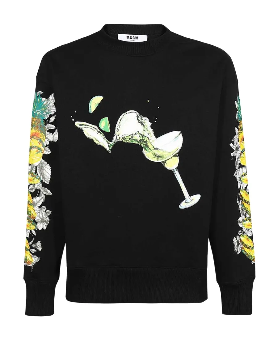 Graphic-Print Sweatshirt