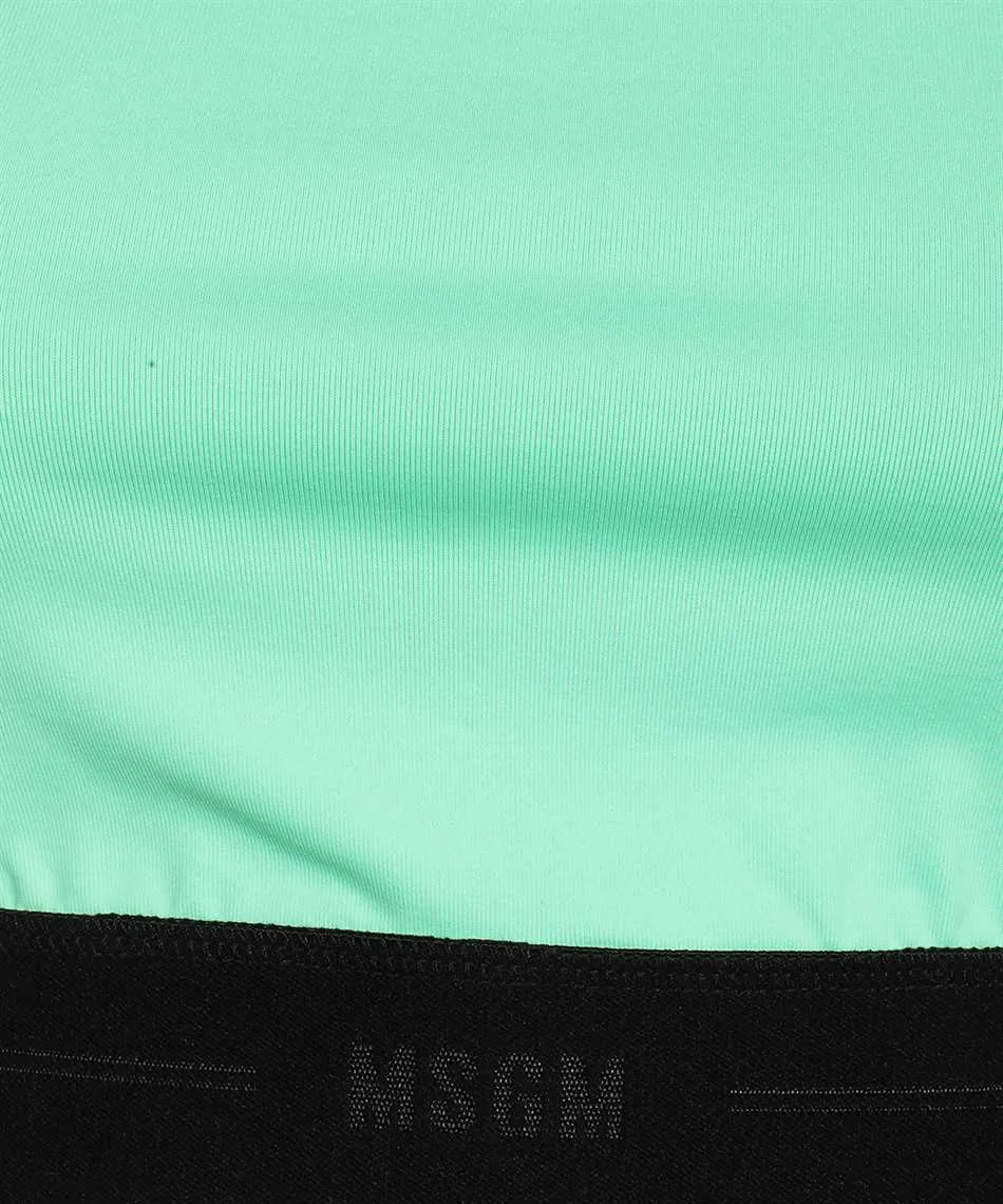 Elastic-Waistband Tank Top