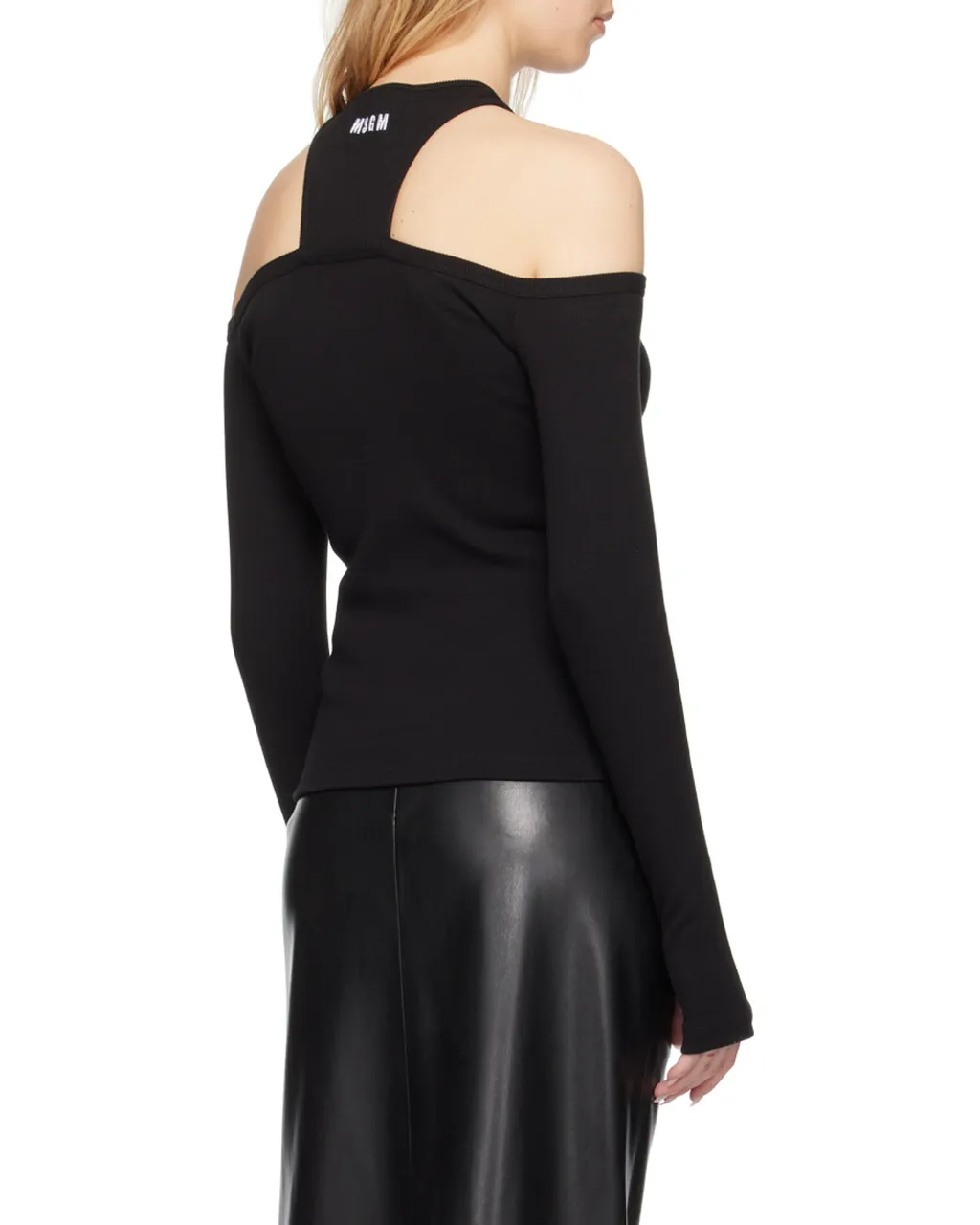 Strapless Ribbed Top