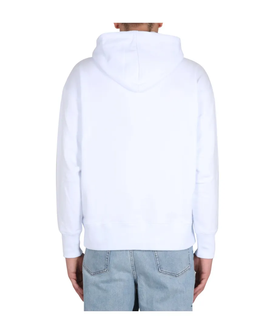 Logo Printed Drawstring Hoodie