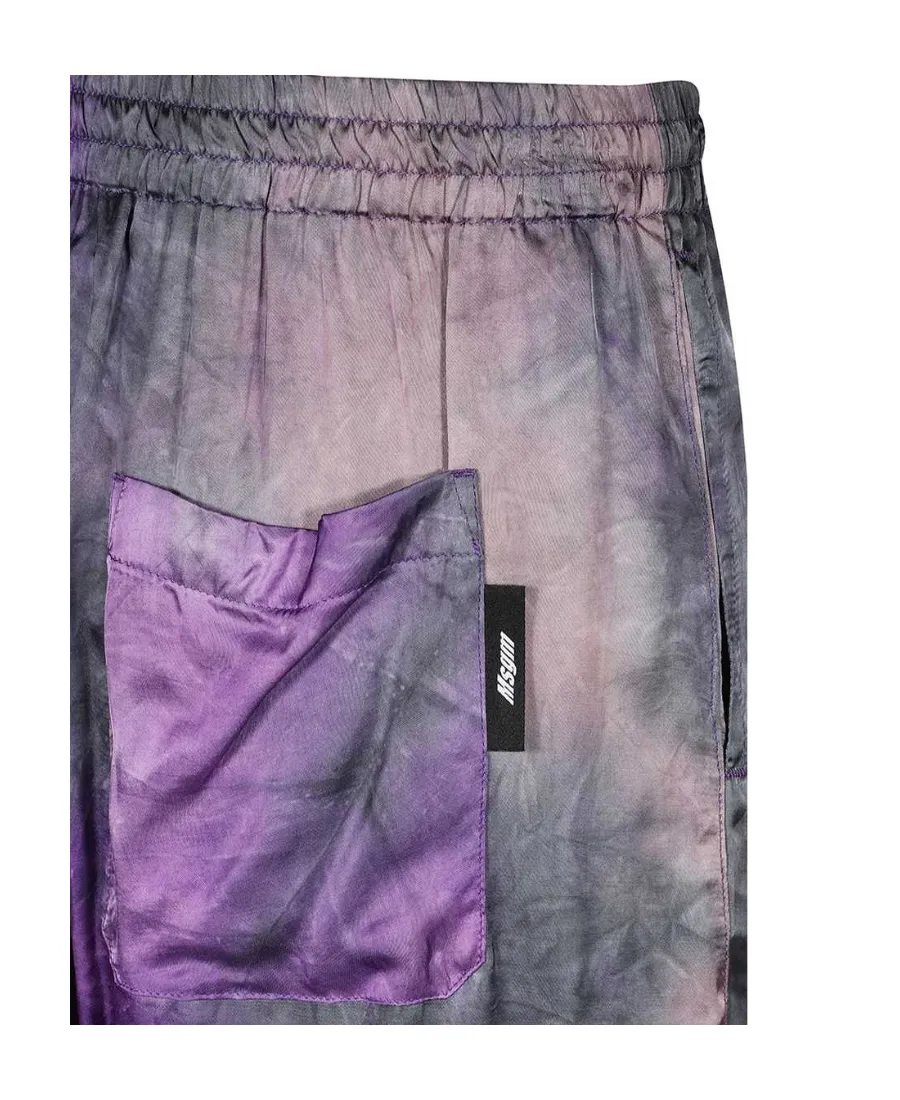 Tie-Dye Track Shorts