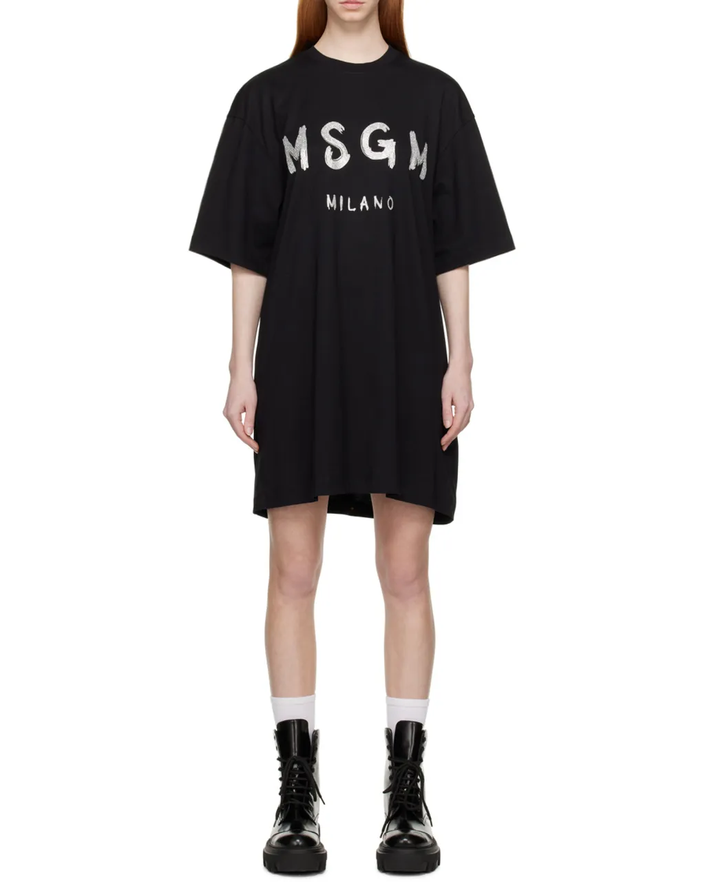 Logo Printed T-Shirt Dress