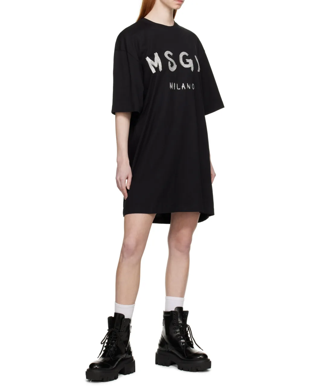 Logo Printed T-Shirt Dress