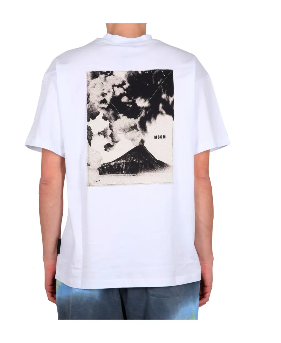 Logo Printed Crewneck T-Shirt