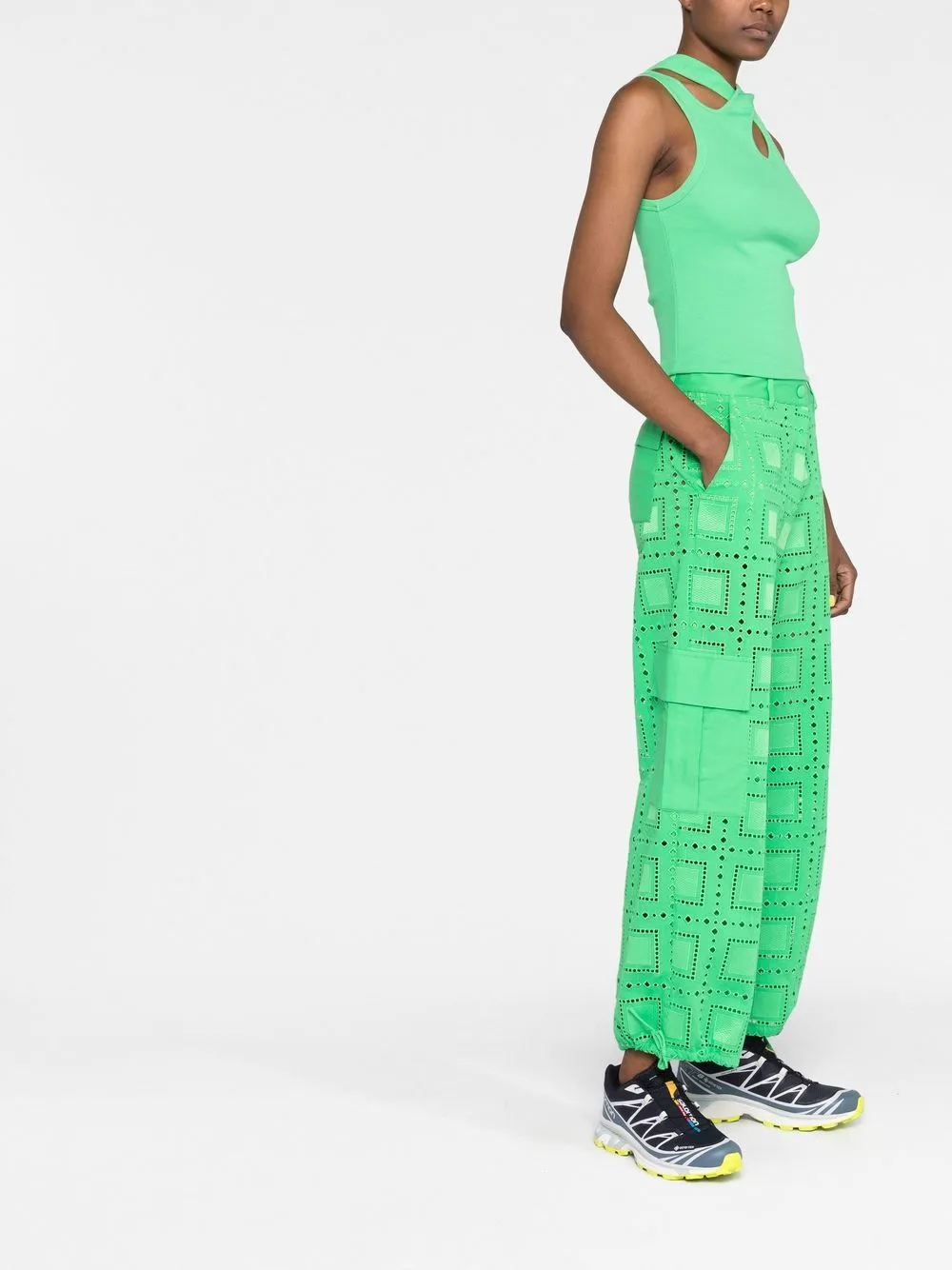 Cut-Out Tank Top