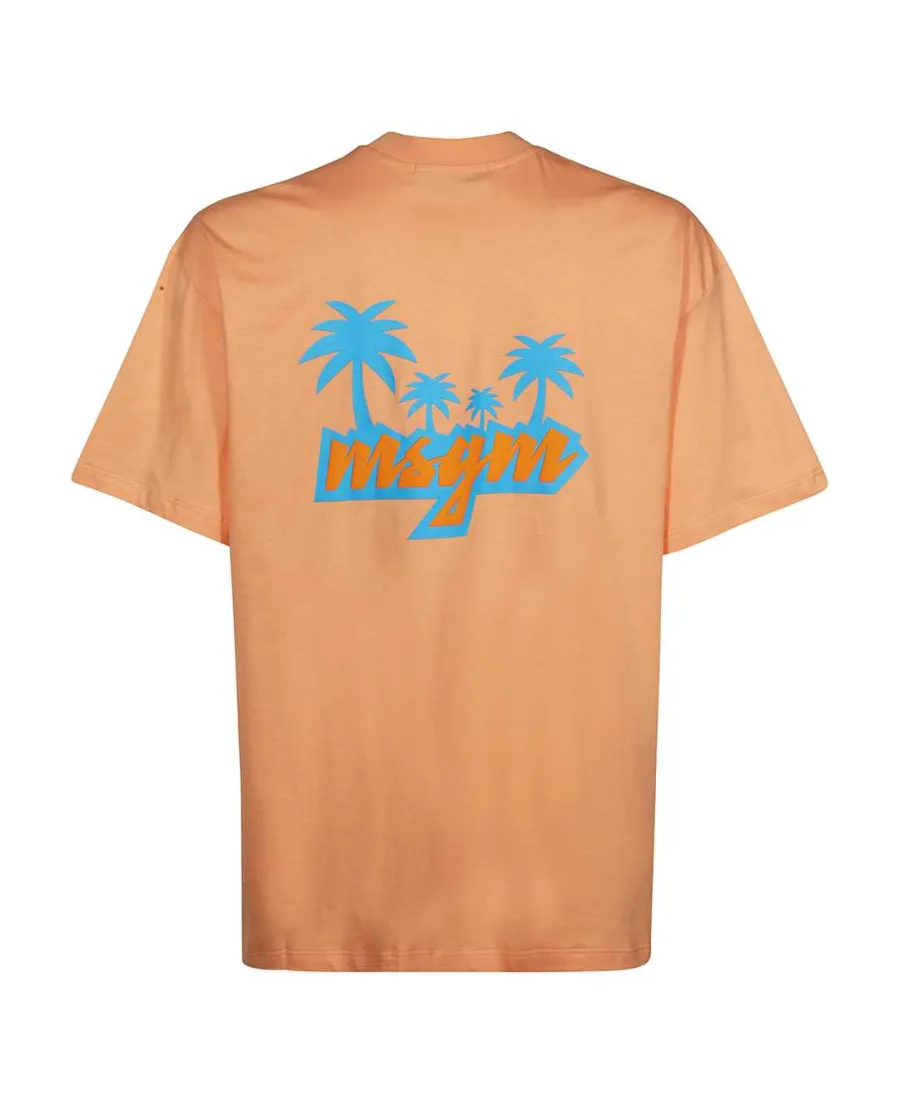 Logo Printed Crewneck T-Shirt