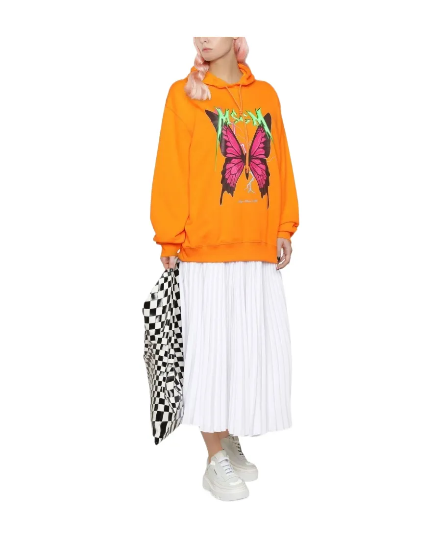 Graphic-Print Cotton Hoodie