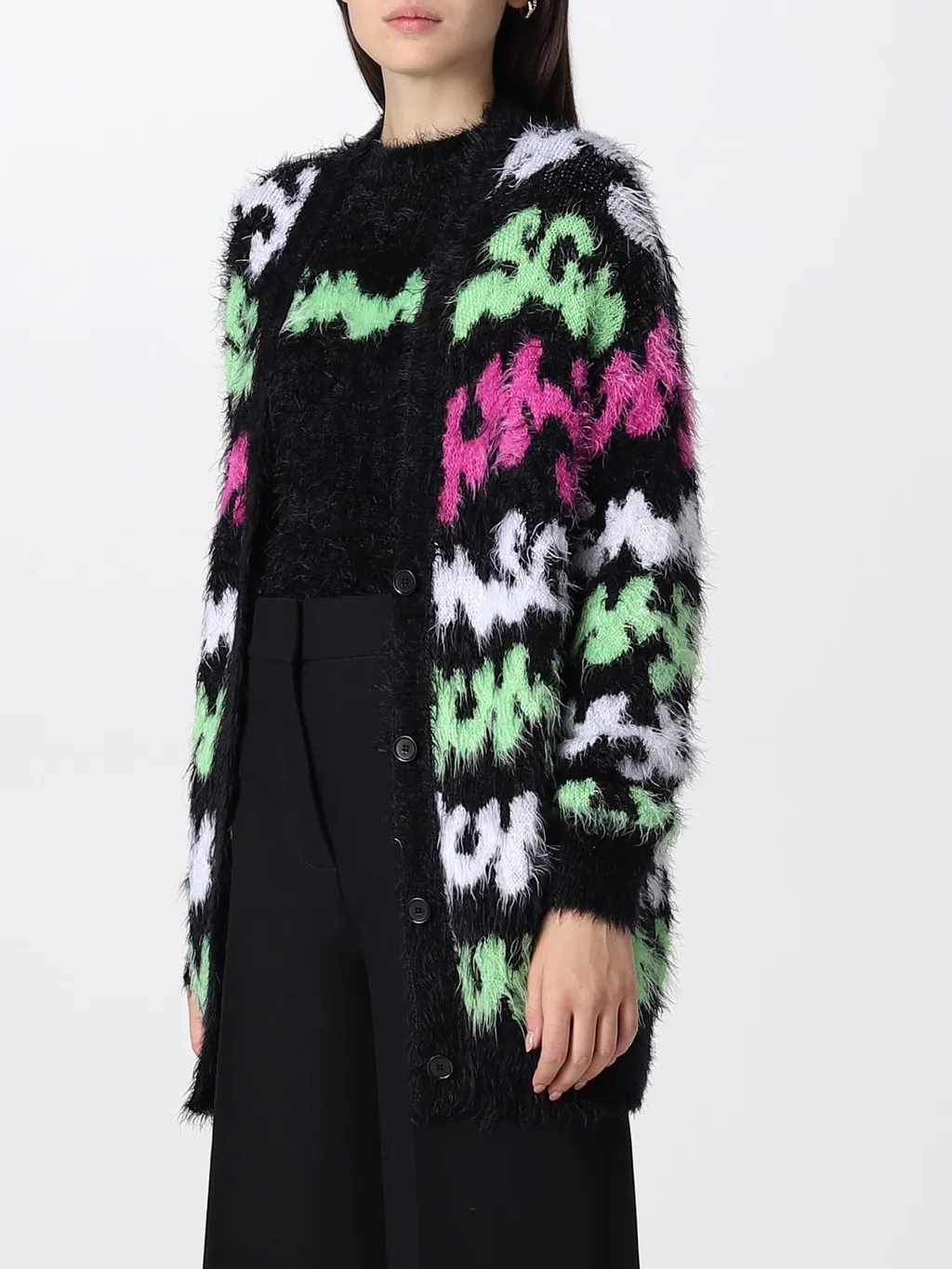 All-Over Logo Cardigan